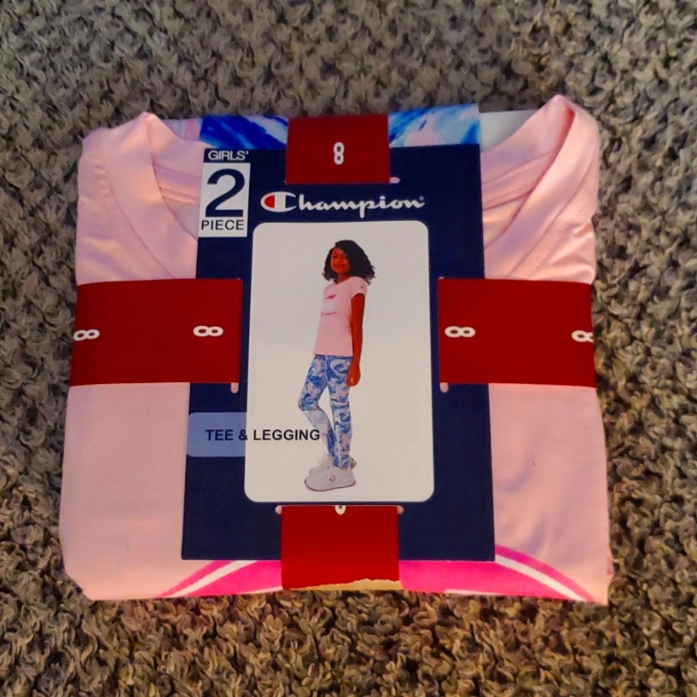 Champion tee and leggings